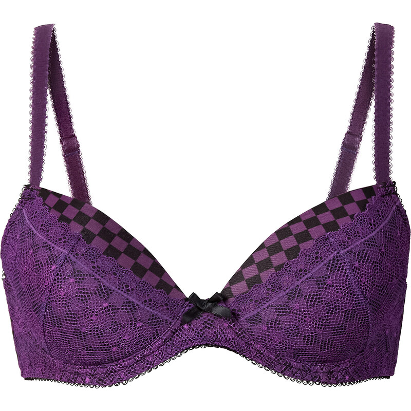 RAINBOW Soutien-gorge push-up, Bon. D violet lingerie - bonprix