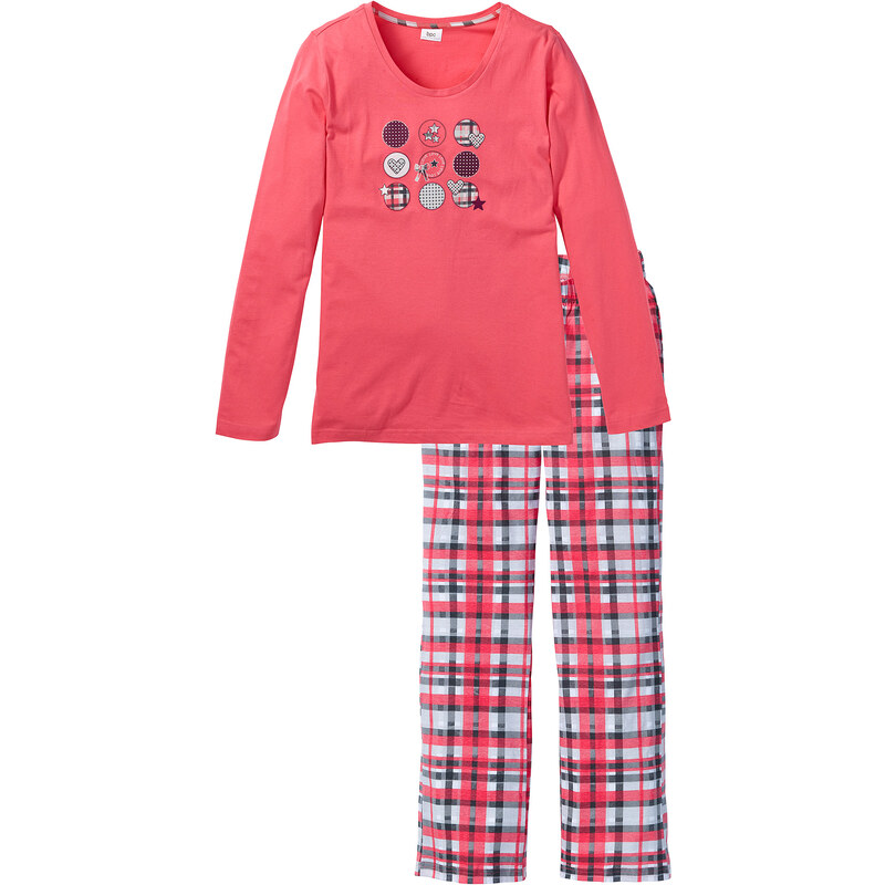 bpc bonprix collection Pyjama fuchsia manches longues lingerie - bonprix