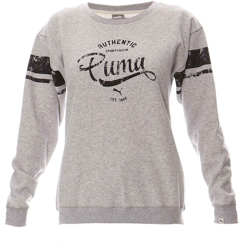Puma Style Athl - Sweat-shirt - gris chine