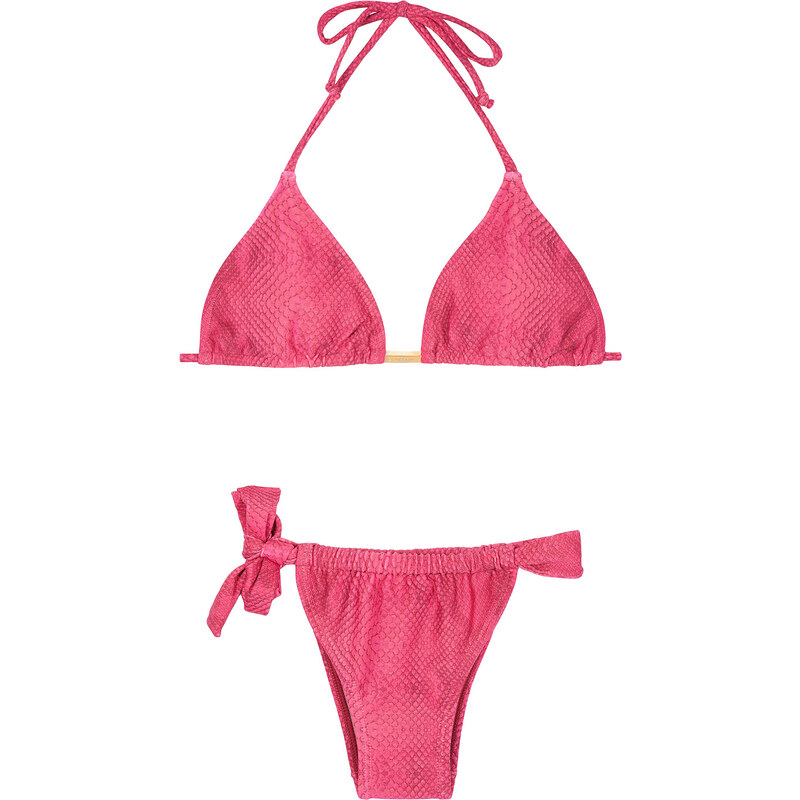 Cia Maritima Maillots de bain femme Bikini Bresilien - Leather Pink