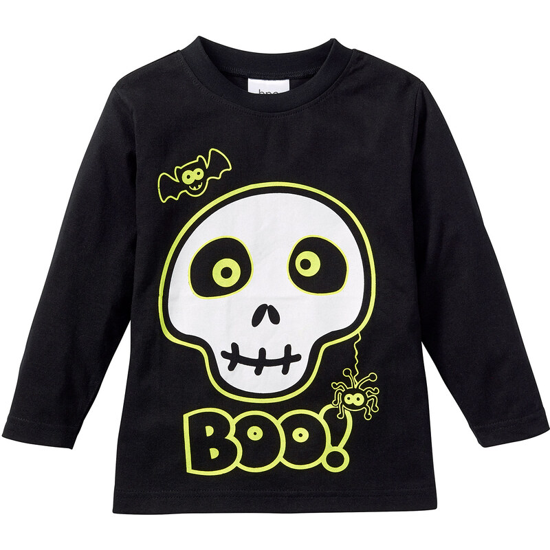 bpc bonprix collection T-shirt manches longues Halloween, T. 80/86-128/134 noir enfant - bonprix