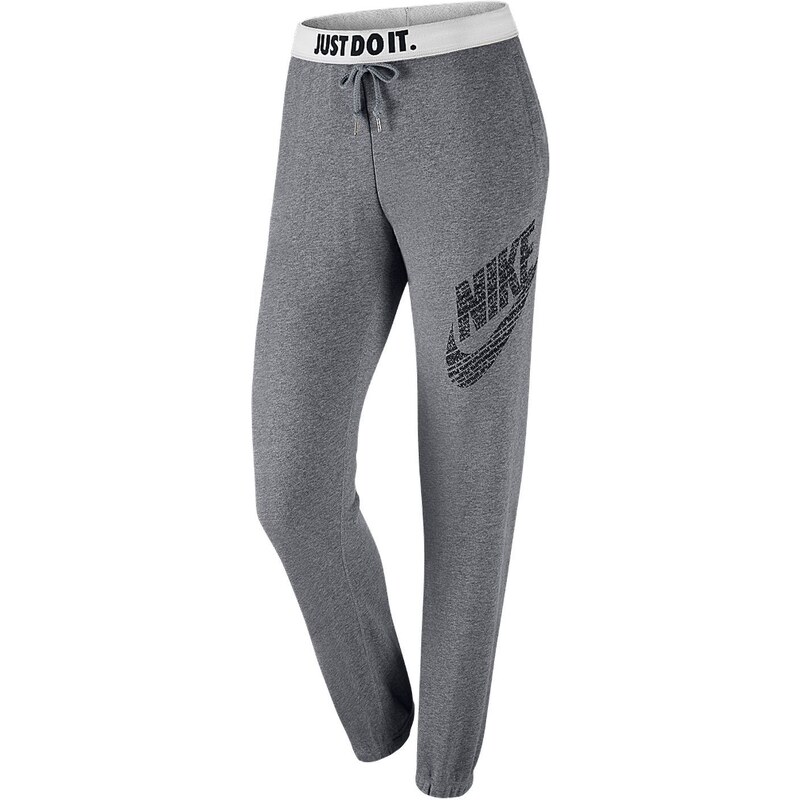 Nike RALLY PANT-LOGO - Pantalon jogging - gris
