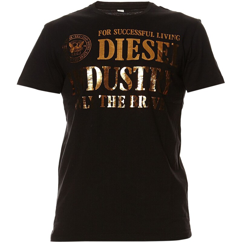 Diesel T-LAPPA - T-shirt - noir