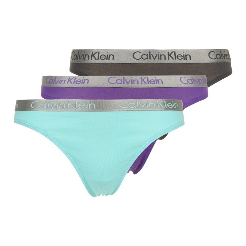 Calvin Klein Underwear 3 PACK String purple
