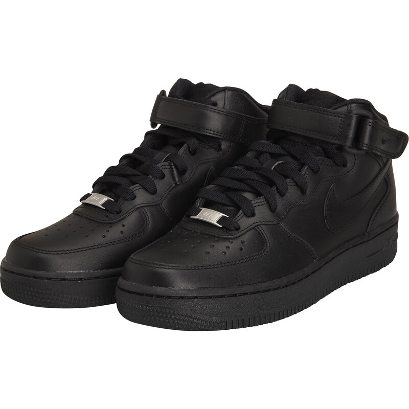 Nike Air Force 1 Mid Leather F / NOIR