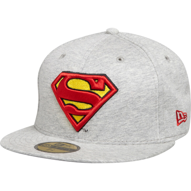 New Era Casquette Fitted 59Fifty Jersey Character Superman / Gris