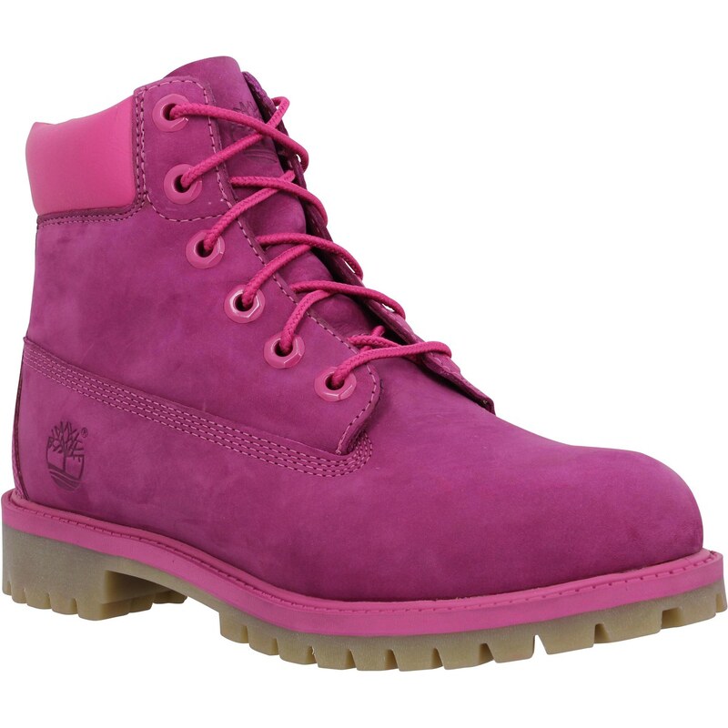 Timberland Boots 6in Premium velours Femme Pink
