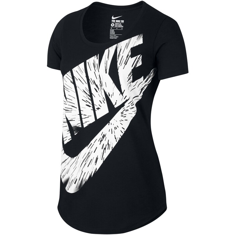 Nike TEE-BF FUTURA WARP FILL - Top/tee-shirt - noir