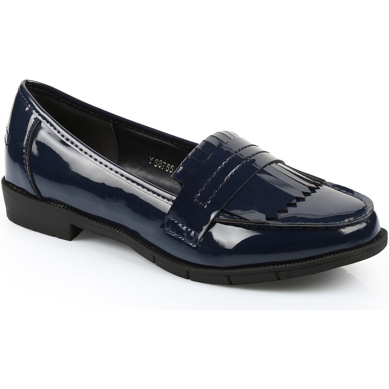 Ideal Shoes Mocassins - bleu