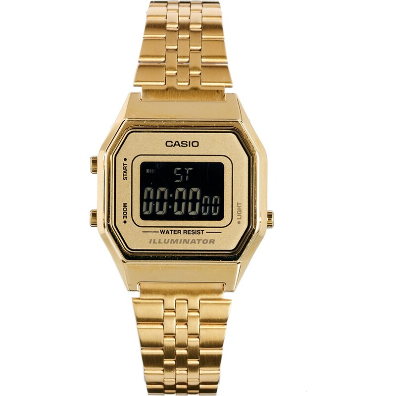 Casio - LA680WEGA - Petite montre digitale - Doré - Doré