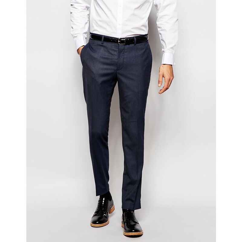 Jack & Jones - Premium - Pantalon de costume slim stretch - Bleu