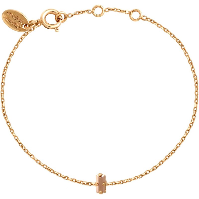 Caroline Najman Baguette Simple - Bracelet chaîne - Rose Gold
