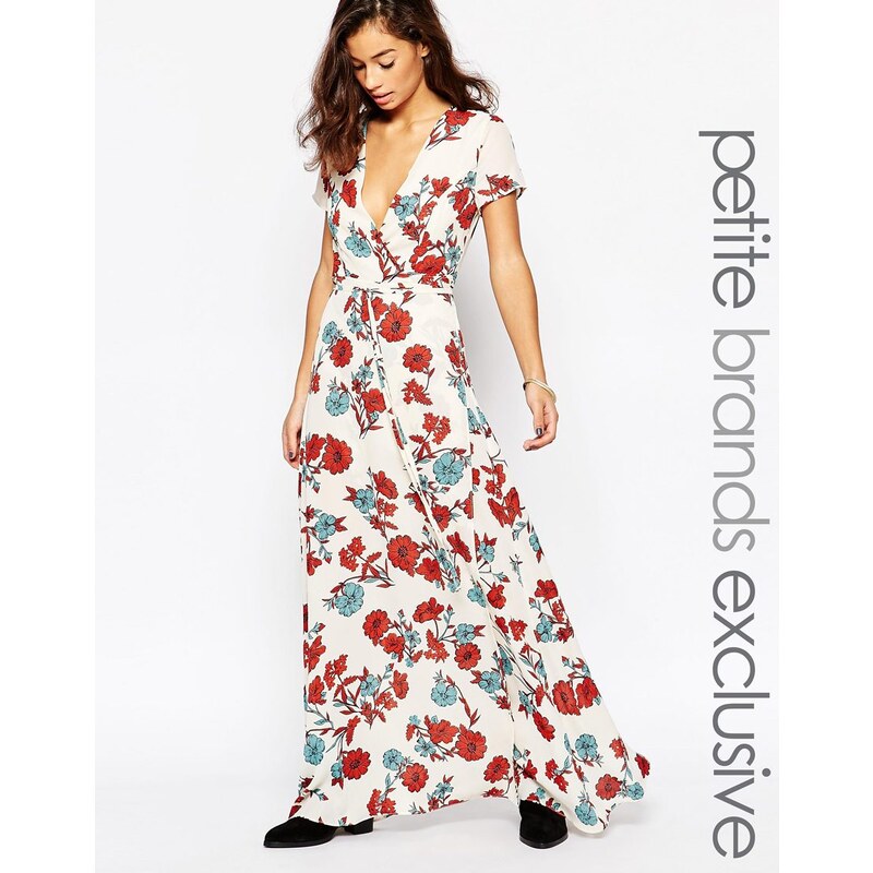 Glamorous Petite - Longue robe à fleurs - Multi
