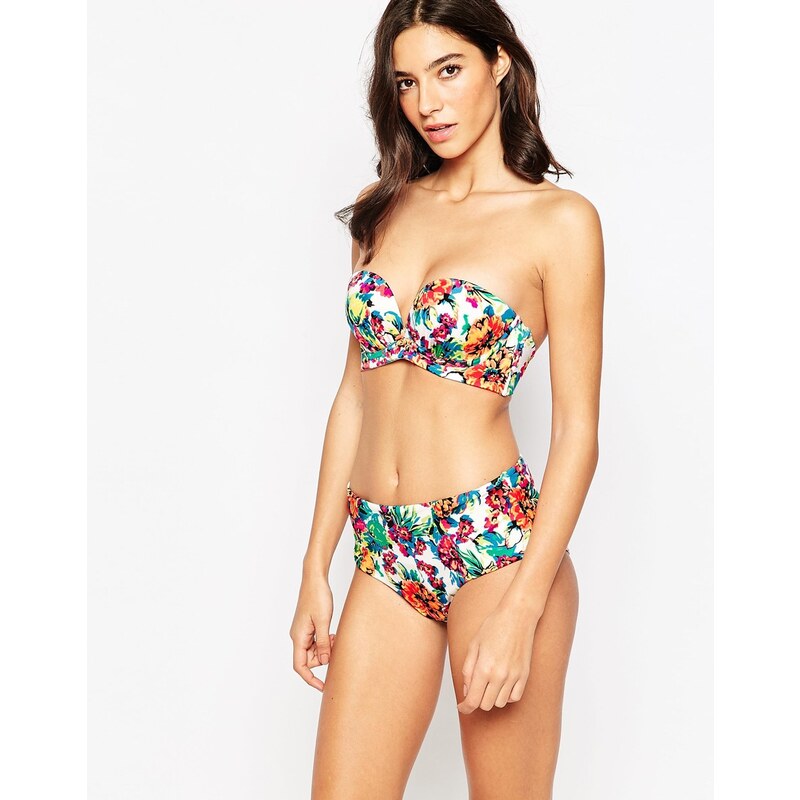 Gossard - Hot Tropic - Top de bikini sans bretelles - Multi