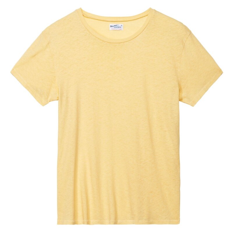GANT Rugger T-shirt Flammé - Soft Yellow