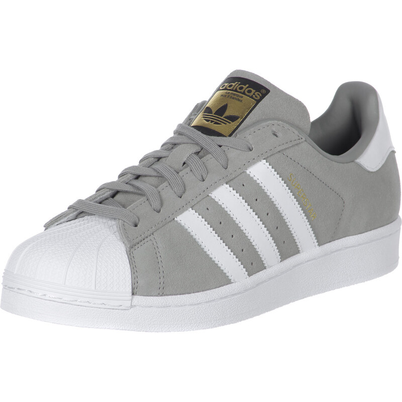 adidas Superstar Suede chaussures grey/white/grey
