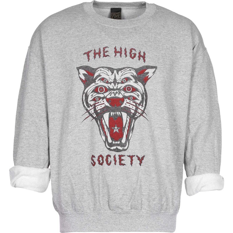 Obey High Society W sweat sporty grey