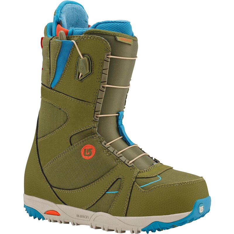 Burton Emerald W boots olive/teal/red