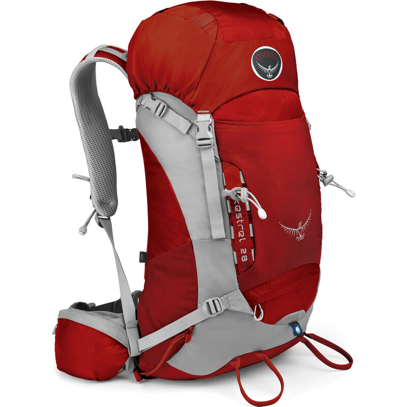 Osprey Kestrel 28 sac à dos randonnée fire red