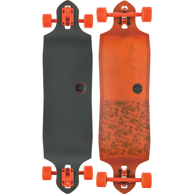 Globe Sledgehog Fiber-Carve Longboards longboard tart orange