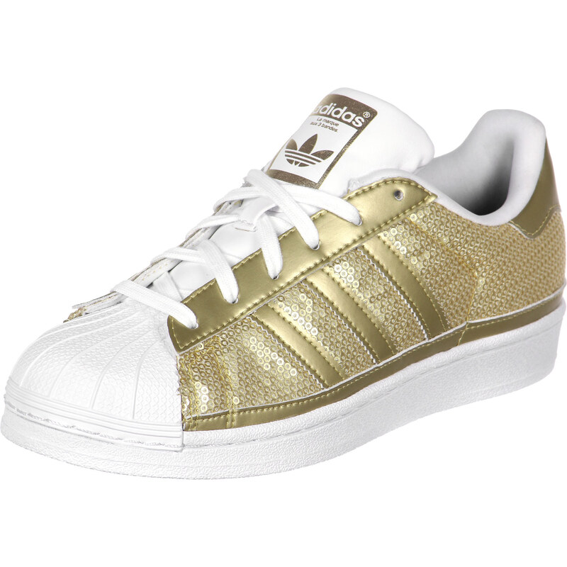 adidas Superstar Adidas chaussures gold met./white