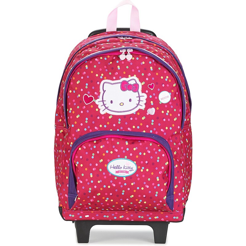 Hello Kitty Cartable HELLO KITTY SAC A DOS 2 COMPARTIMENTS A ROULETTES