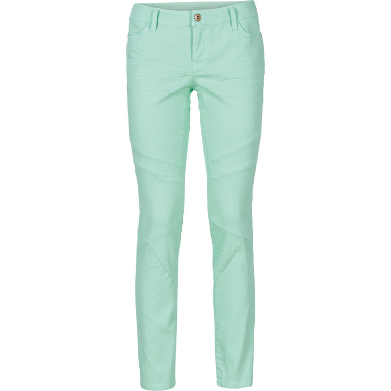 RAINBOW Pantalon extensible skinny vert femme - bonprix