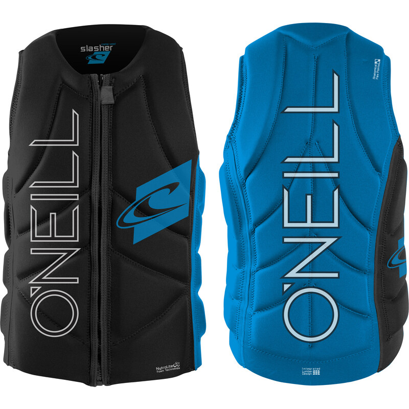 O'Neill Slasher Comp Vest protection blk/brtblu