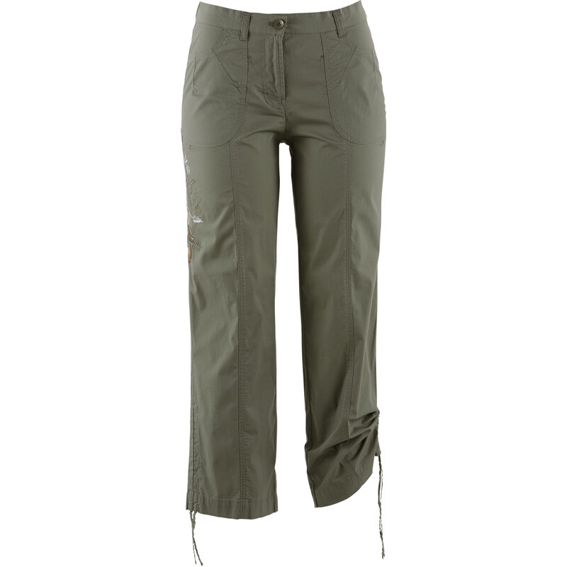 bpc selection Pantalon 7/8 vert femme - bonprix