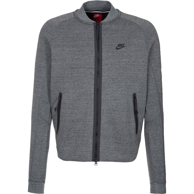 Nike Sportswear TECH VARSITY Veste polaire tumbled grey/black