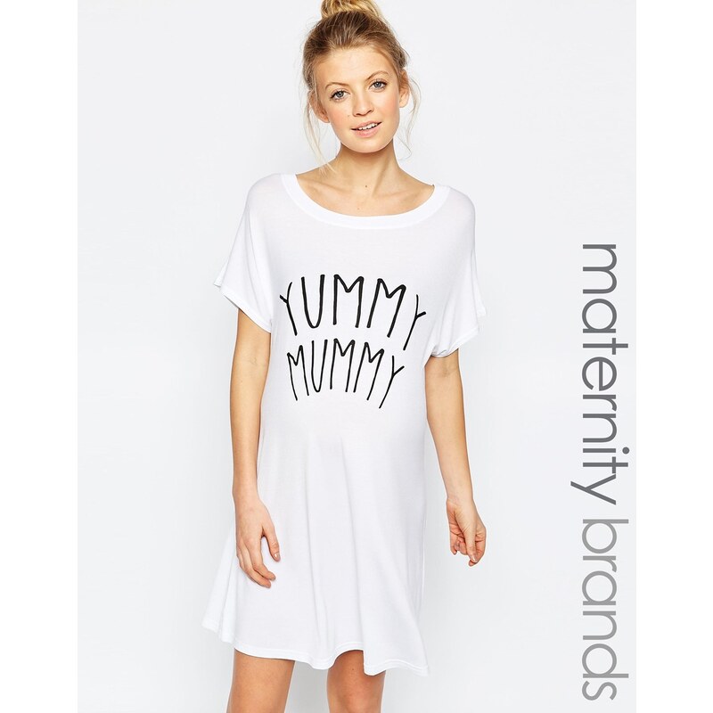 Adolescent Clothing - Yummy Mummy - Chemise de nuit - Blanc