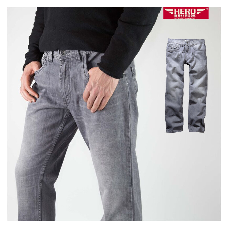 Hero jeans straight fit Boston Super-Grey