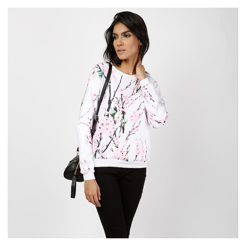 Lesara Sweatshirt avec motif floral