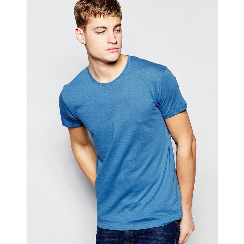 Solid - T-shirt ras du cou - Bleu