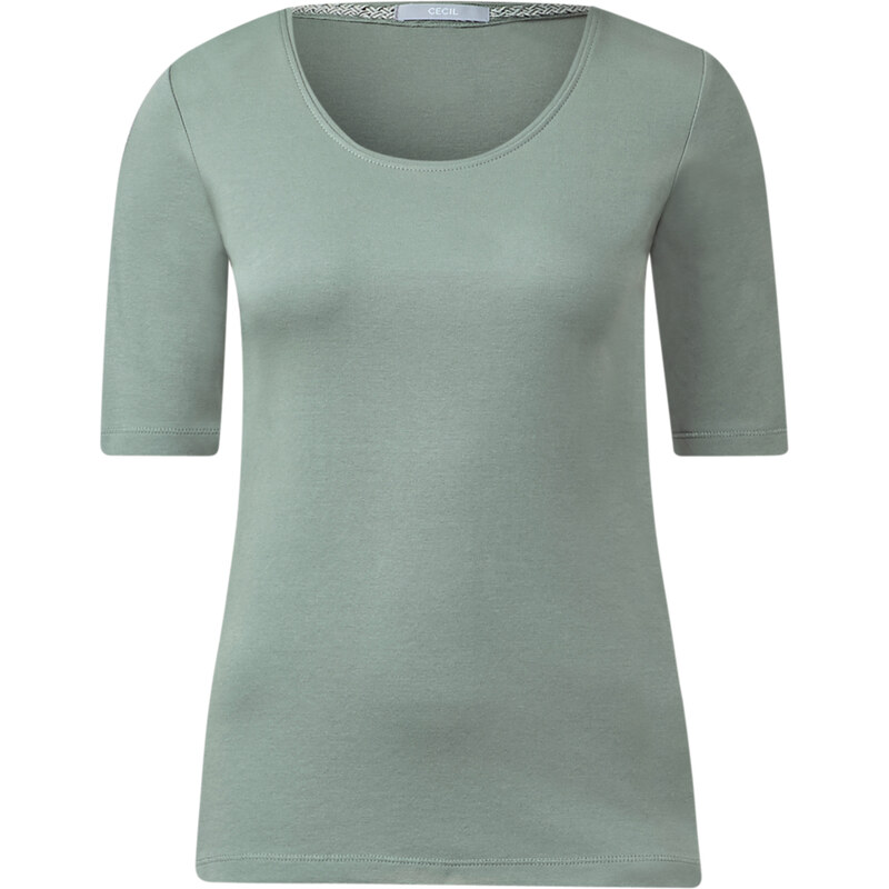 Cecil - T-shirt manches 1/2 Lena - pastel reed vert