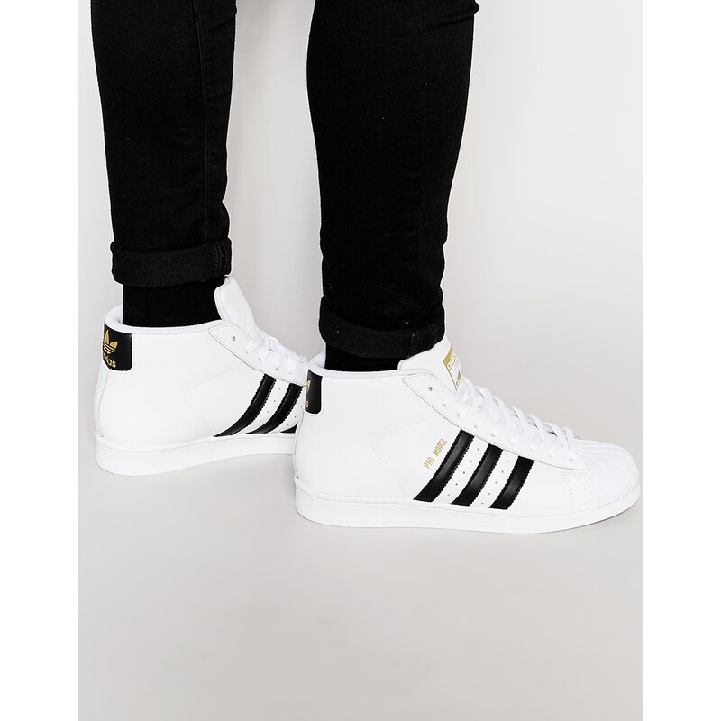 Adidas Originals - Promodel - Baskets montantes - Blanc