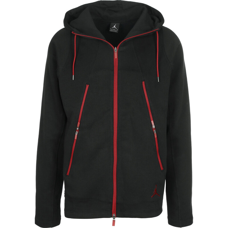 Jordan New Varsity Fleece veste black/gym red