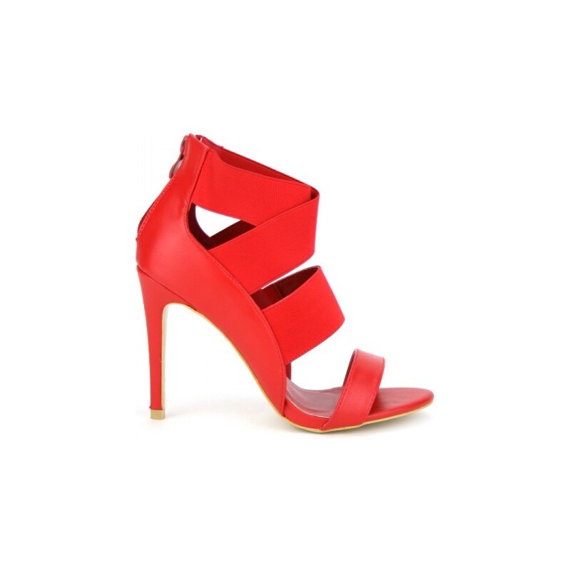 Sandale LOLA Mode rouge - Cendriyon