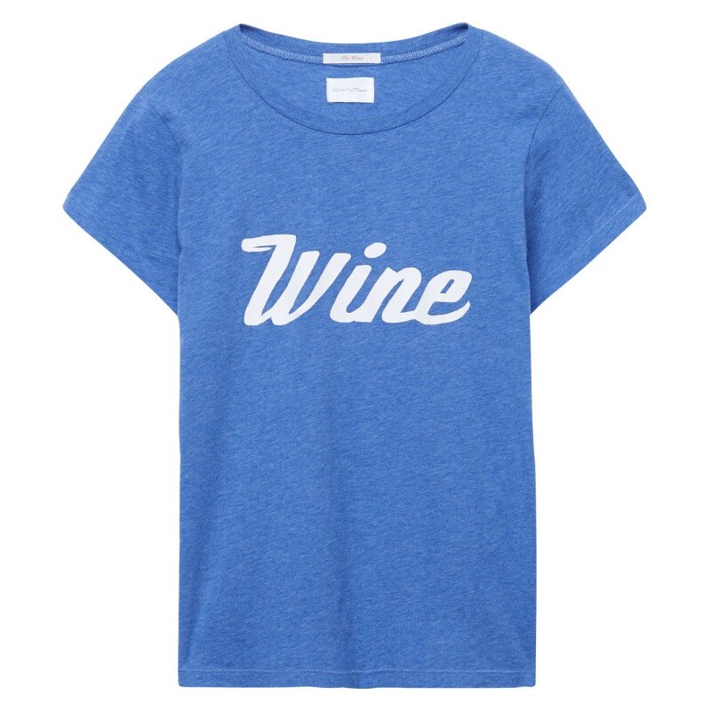 GANT Rugger T-shirt Pull Wine - Palace Blue