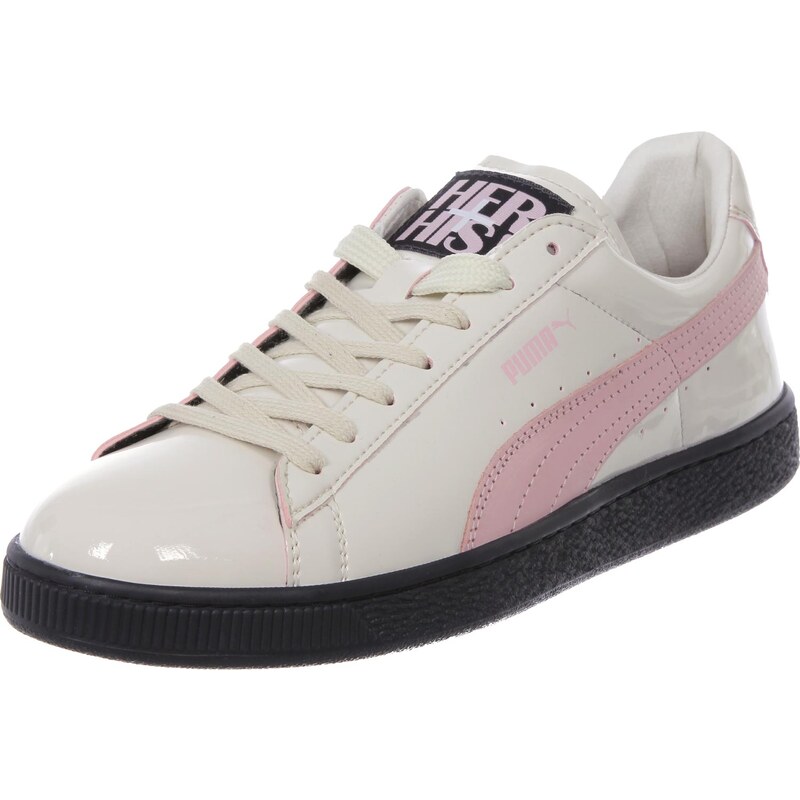 Puma Basket Valentine His and Hers chaussures birch/rose