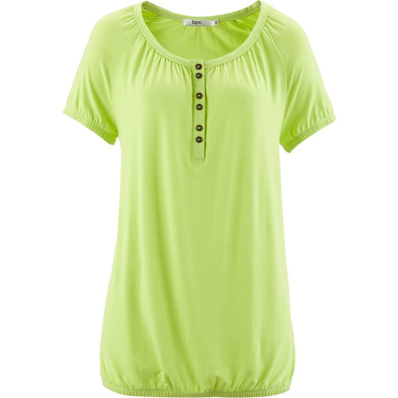 bpc bonprix collection T-shirt manches mi-longues vert femme - bonprix