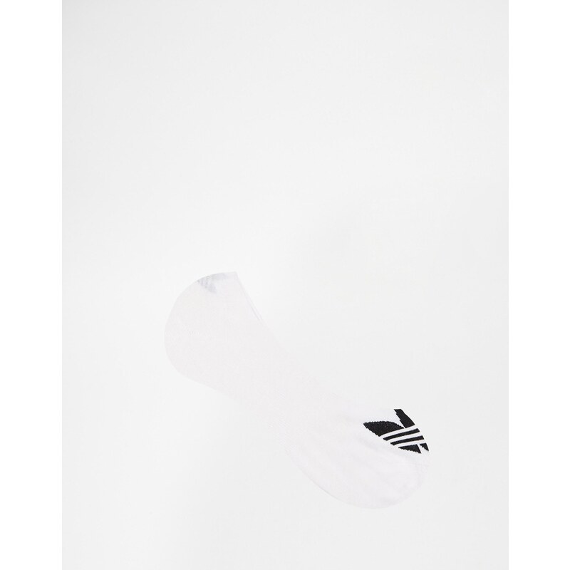 Adidas Originals - S20051 - Paire de chaussettes invisibles - Blanc - Blanc