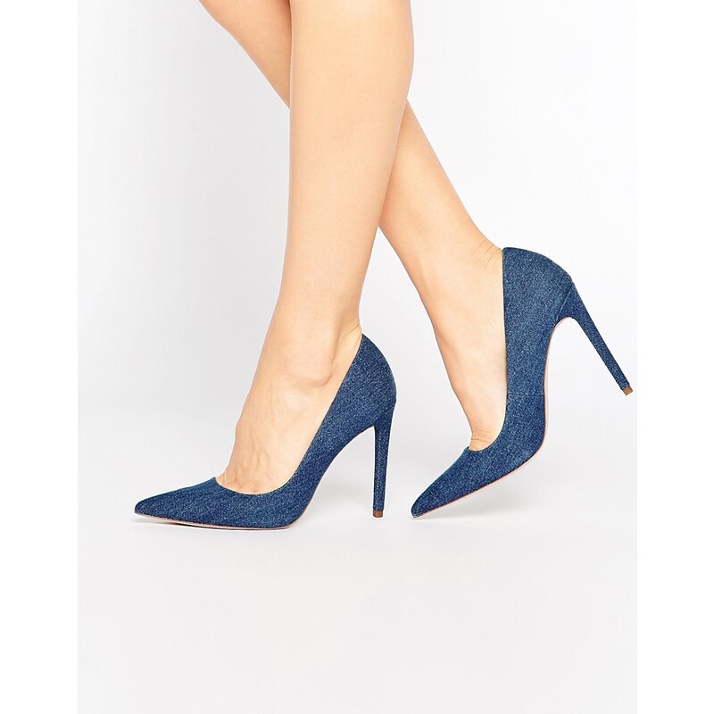 ASOS - PLATINUM - Chaussures pointues à talons - Bleu
