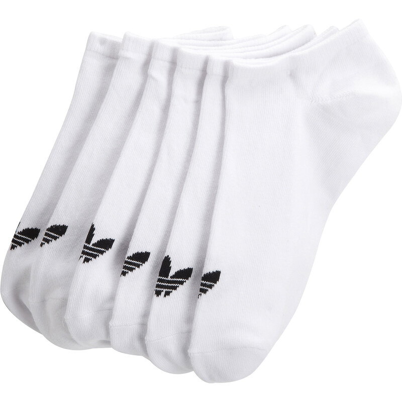 Adidas Chaussettes Trefoil Liner / BLANC