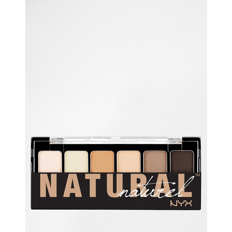 NYX - Maquillage professionnel - The Natural - Palette d'ombres à paupières - Multi