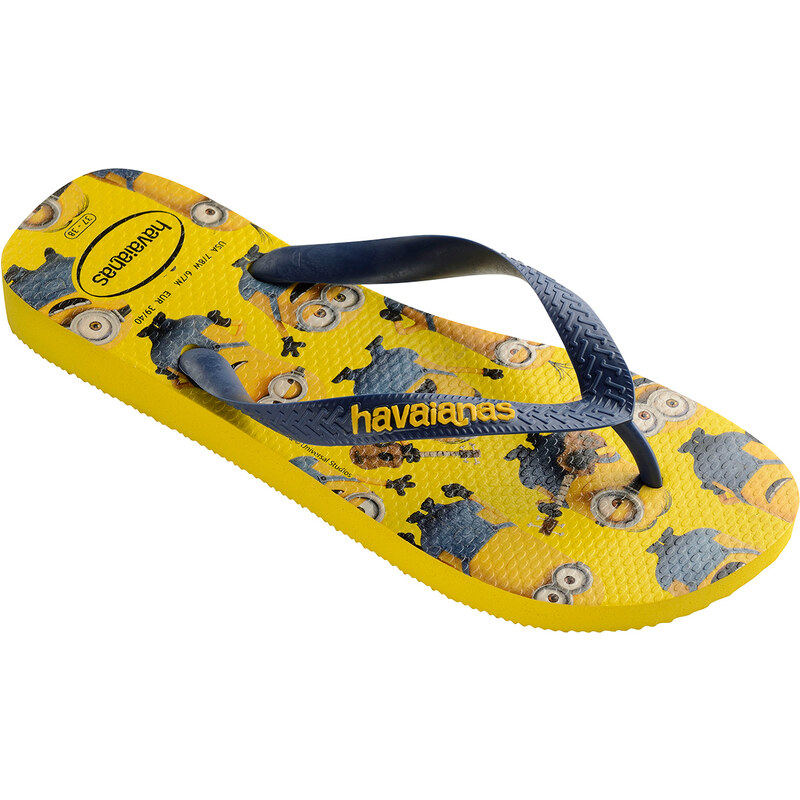 Tong - Havaianas Minions Yellow/navy Blue