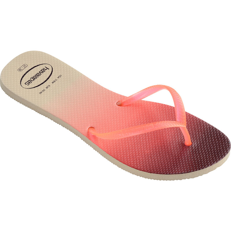 Tong - Havaianas Flat Sunset Beige/coral Cyber