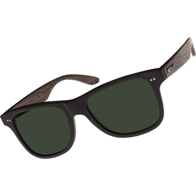 Wood Fellas Lehel lunettes de soleil black/green