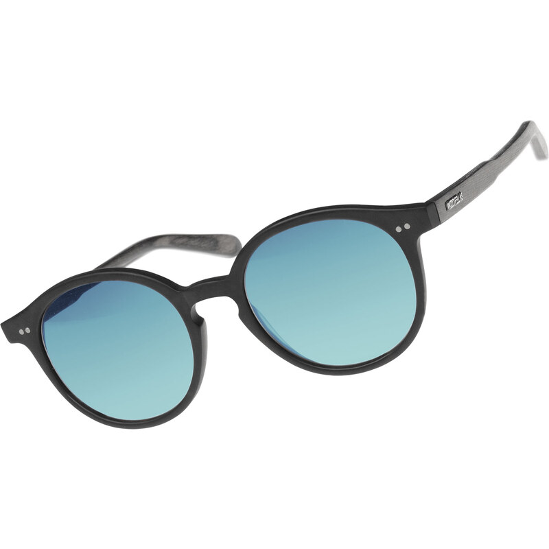 Wood Fellas Solln lunettes de soleil black/mirror blue