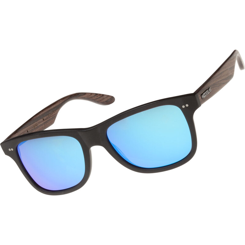 Wood Fellas Lehel lunettes de soleil black/mirror blue